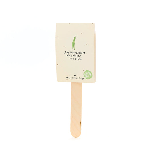 "Das interessiert mich nicht." - Die Bohne. - Saatgruß (BIO)