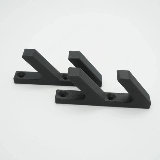 2er Set Doppel-Garderobenhaken für Momento / Denpanels Akustik Paneele - 13mm inkl. Schrauben 1