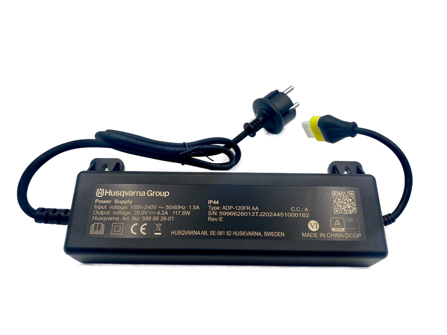 Husqvarna® Ersatzteil Netzadapter / Trafo / Netzgerät / Netzteil für Ladestation mit 28 Volt, 1,15 A Leistung