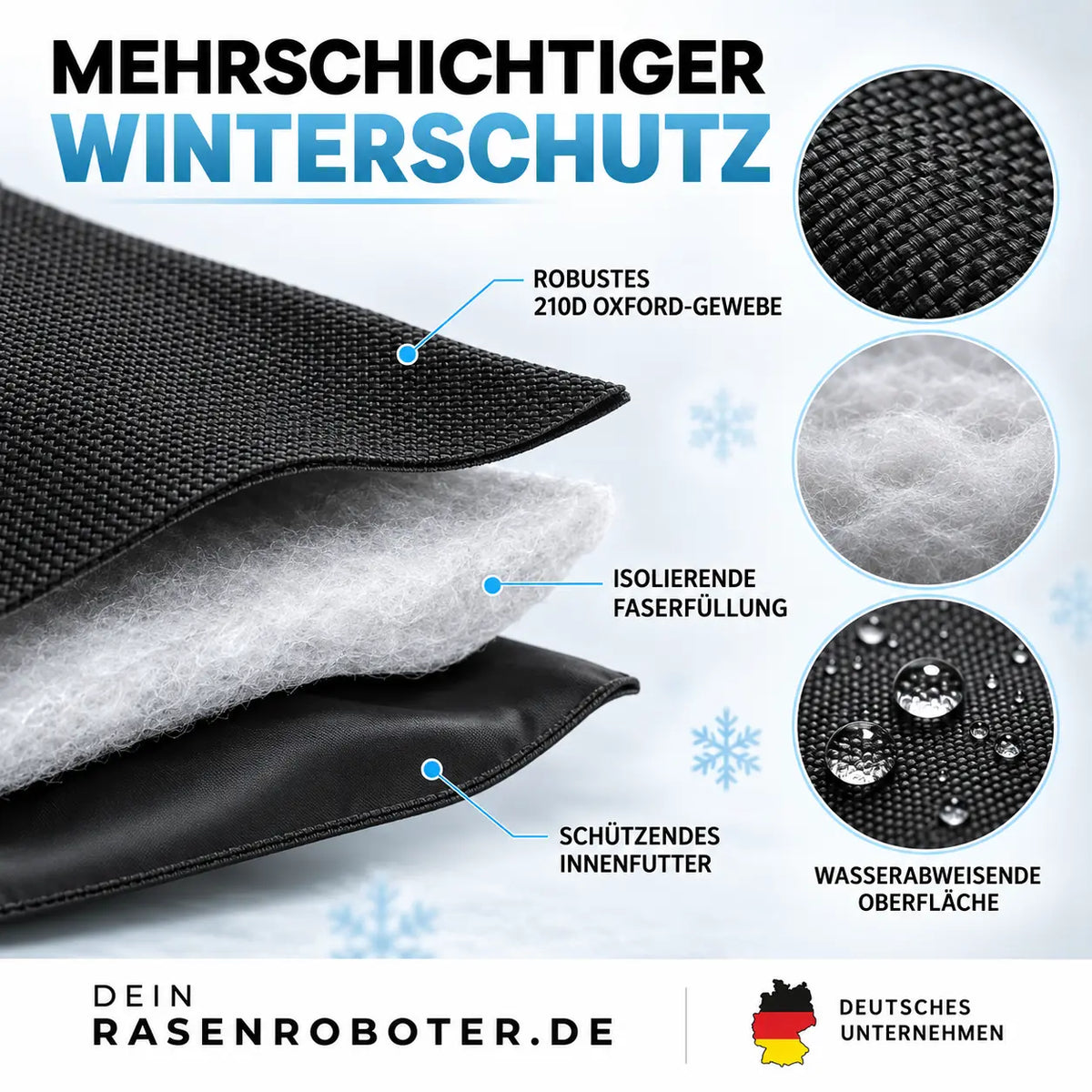 Wasserhahn Frostschutz Schutzhülle von Dein-Rasenroboter.de