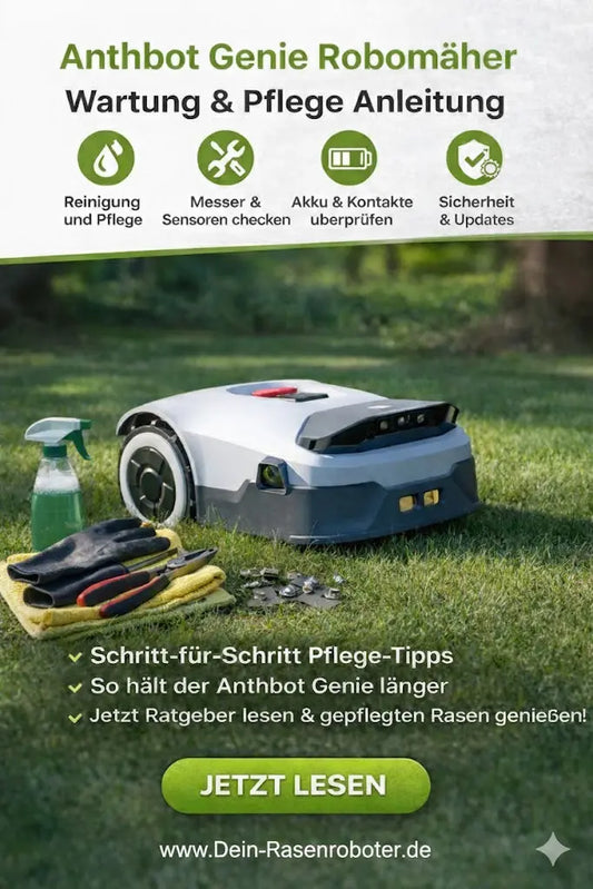 Anthbot Genie Wartun, Pflege, Fehler, Problem