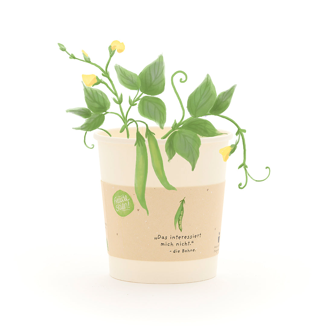 Das interessiert mich nicht. Die Bohne - Becher (BIO)