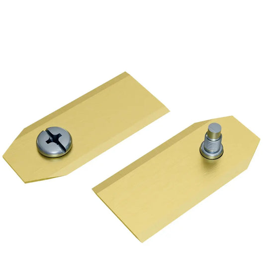 30 Titan Messer f. Husqvarna Automower & Gardena – 43mm lang,  inkl. Schrauben Dein-Rasenroboter.de