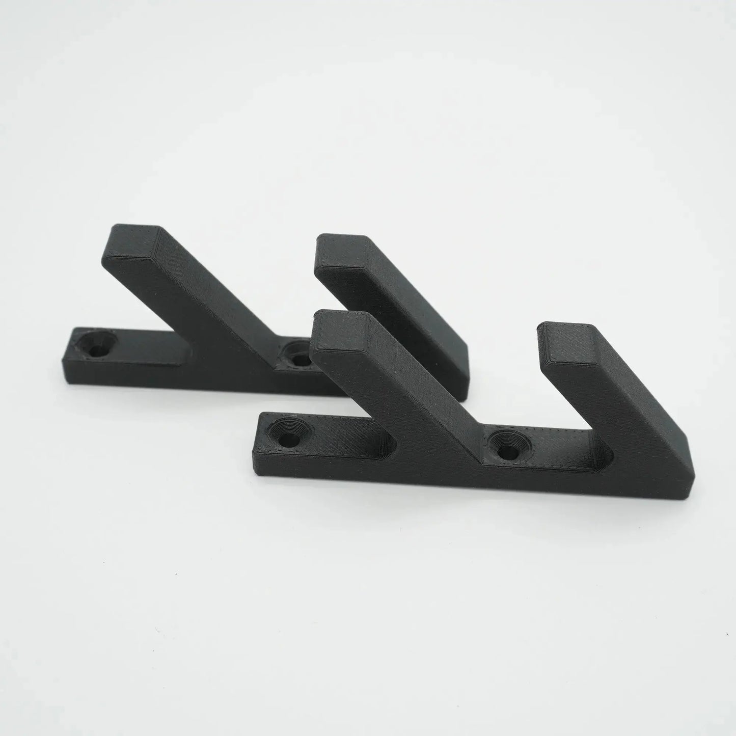 2er Set Doppel-Garderobenhaken für Momento / Denpanels Akustik Paneele - 13mm inkl. Schrauben 1