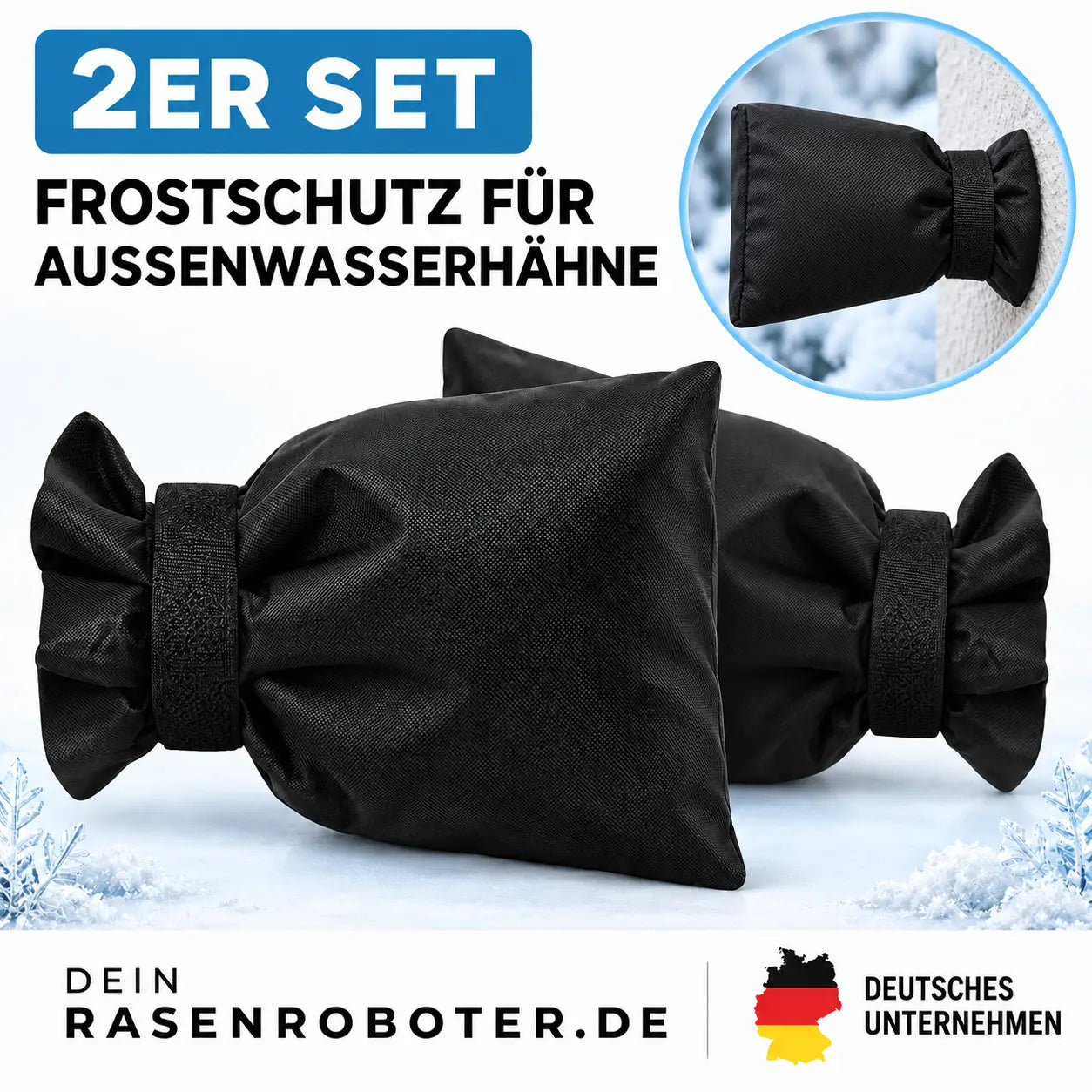 Frostschutz für Außenwasserhahn isolierende Schutzhülle