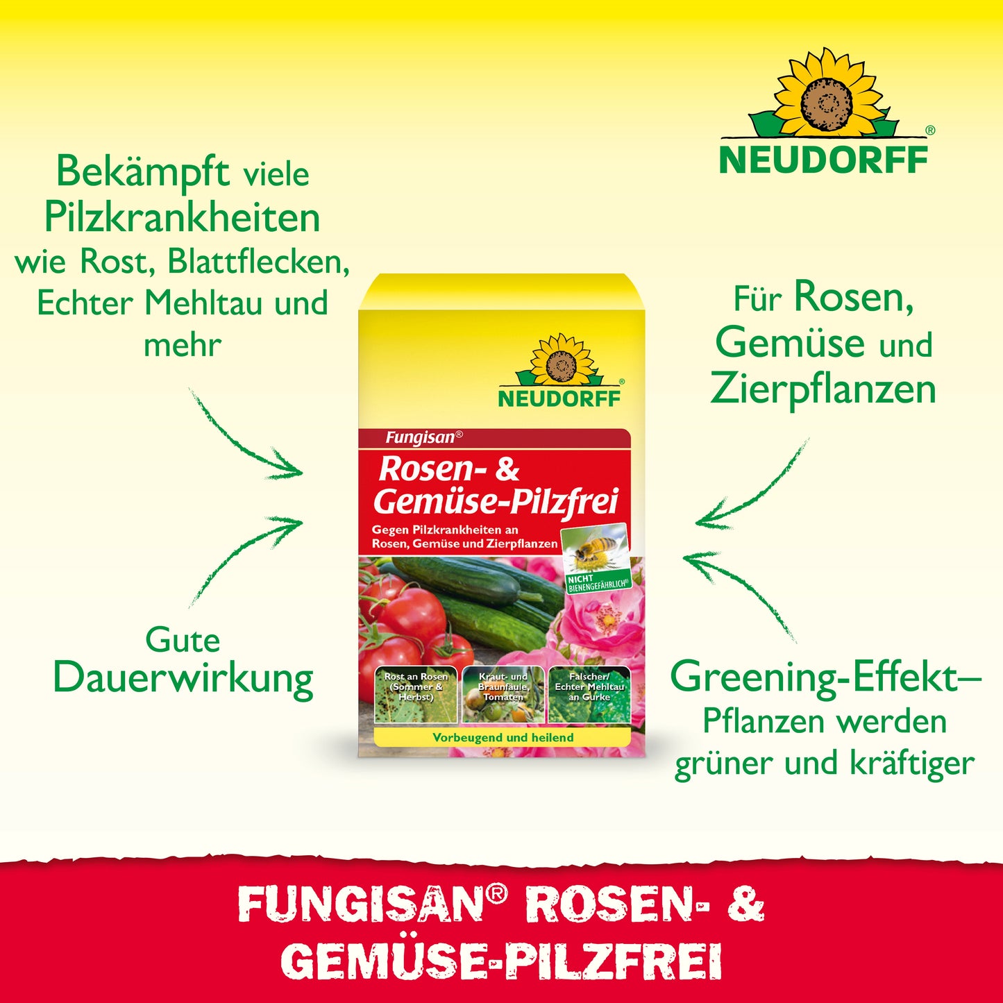 Fungisan Rosen- und Gemüse-Pilzfrei