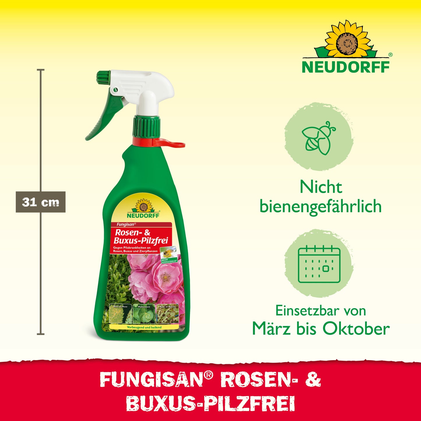 Fungisan Rosen- und Buxus-Pilzfrei