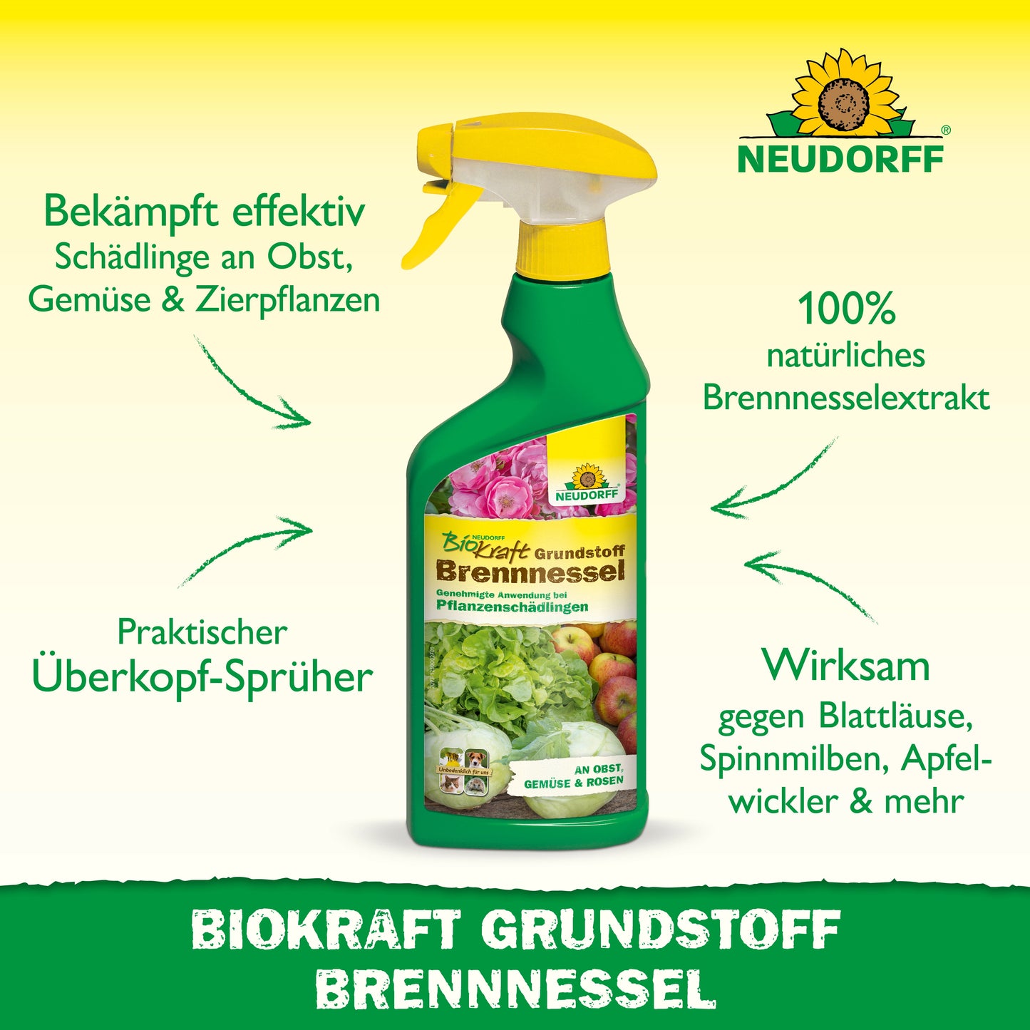 Neudorff BioKraft Grundstoff Brennnessel