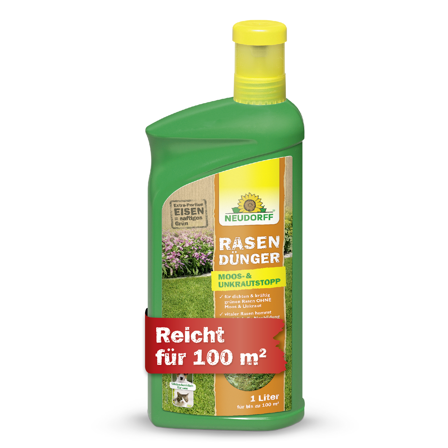 RasenDünger Moos- & UnkrautStopp flüssig