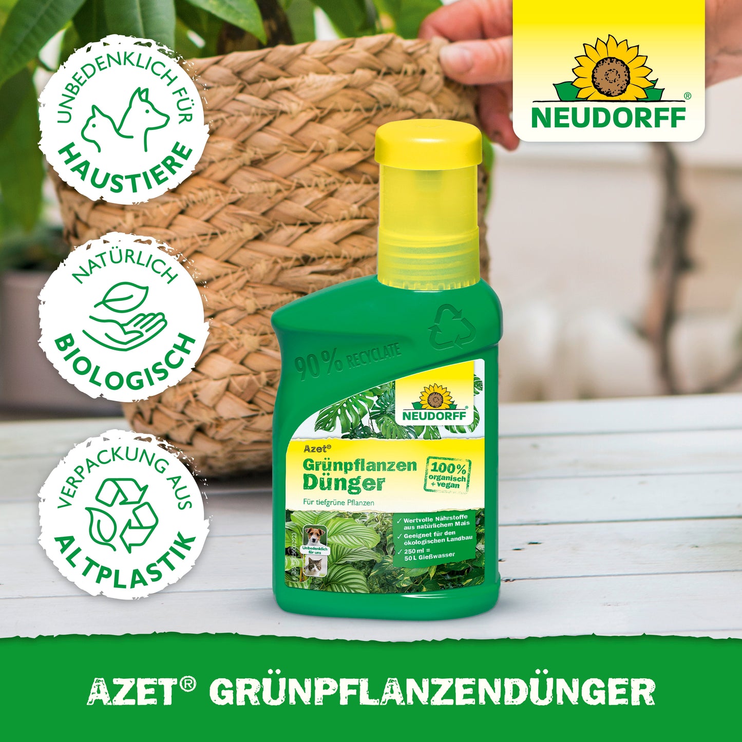 Azet GrünpflanzenDünger flüssig