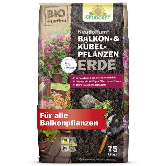 NeudoHum Balkon -& KübelpflanzenErde