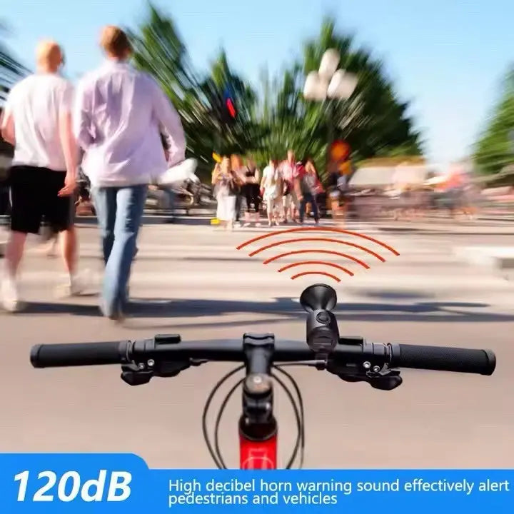 Fahrrad Klingel Hupe Elektrisch 120db E-Scooter, Roller, Glocke Laut Camping