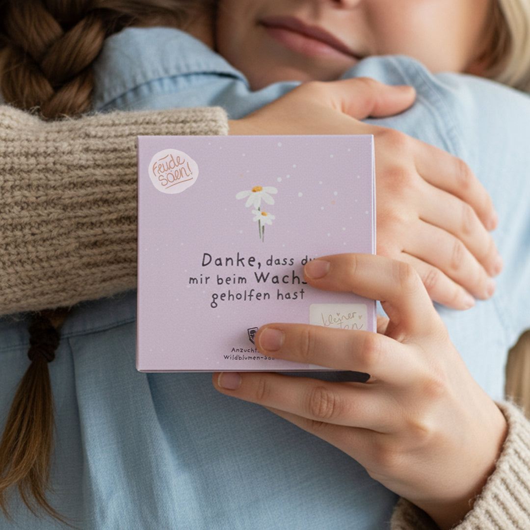 Pflanzkästchen - Danke wachsen