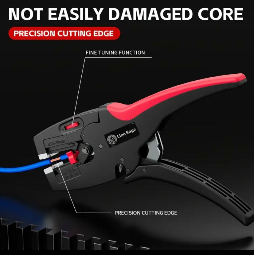 Lion Rage automatische Abisolierzange 3-in-1 für Rasenroboter Begrenzungskabel