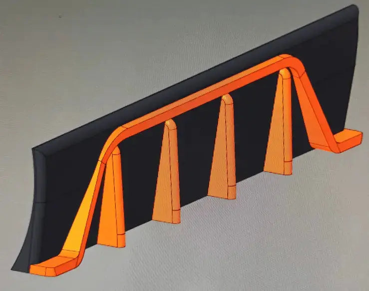 Diffusor für WORX ® Landroid M500 M700 M1000 usw. Mähroboter Heckdiffusor -Tuning 4