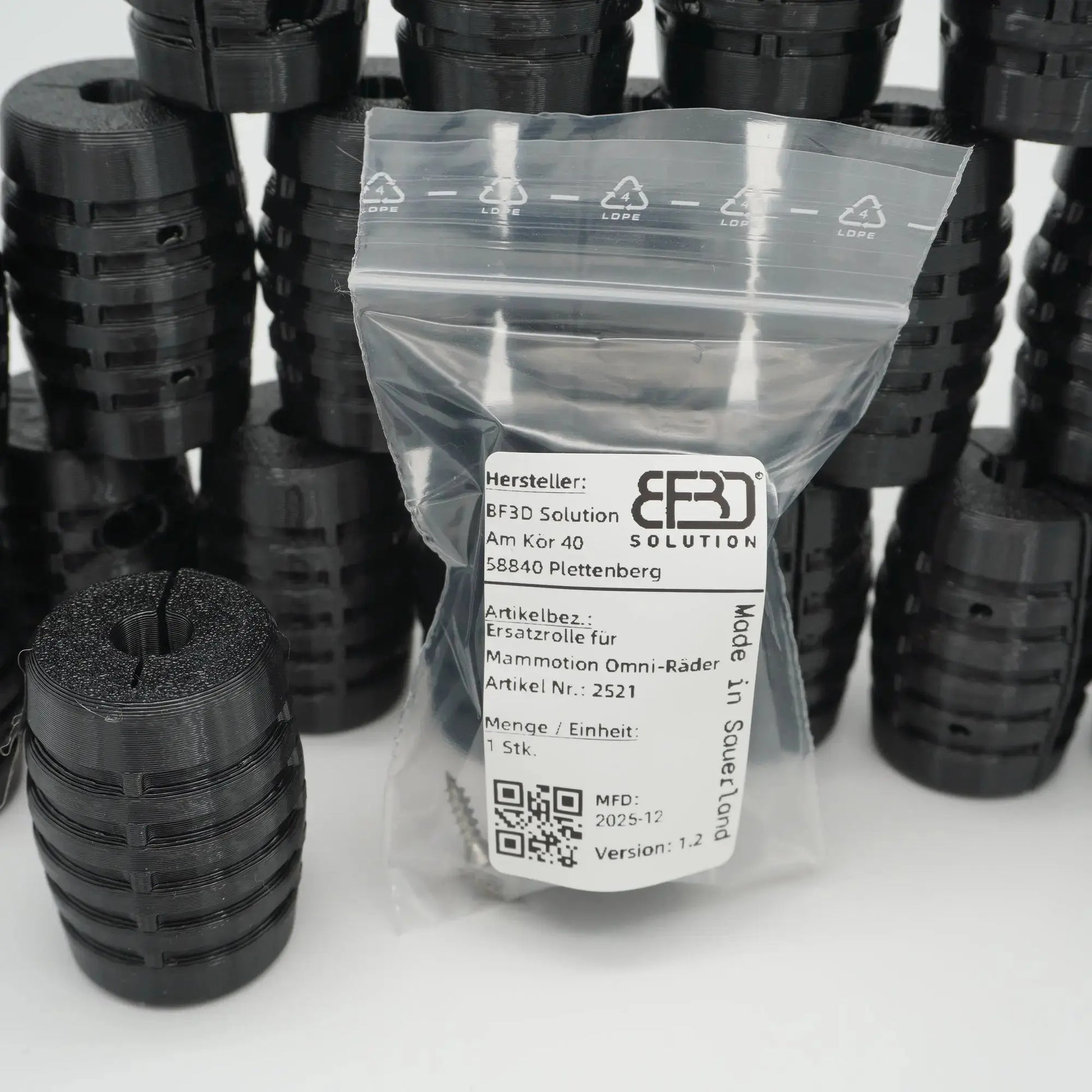 Ersatzrolle für Omni-Räder – Mammotion® Luba Serie Mähroboter (Omni-Wheel) 8
