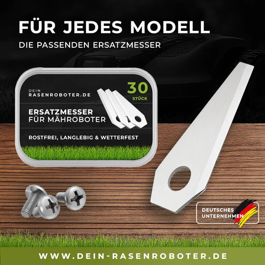 Honda Miimo HRM 40, HRM 40 Live HRM 70 Messer Klingen Edelstahl