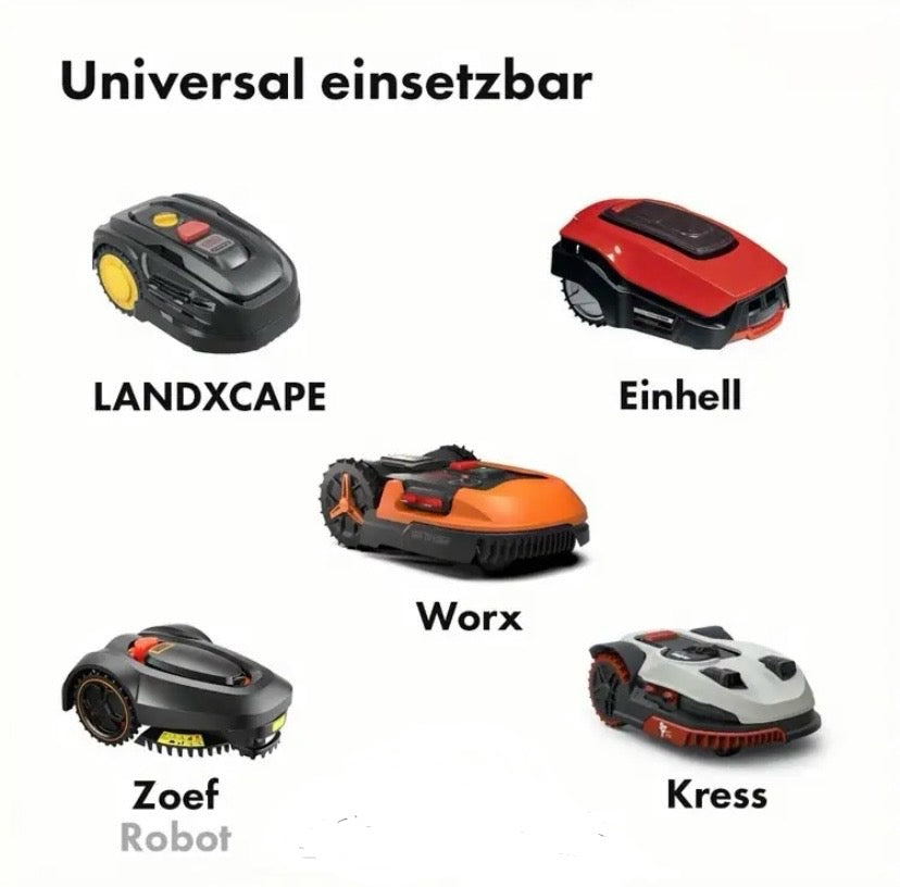 30 Edelstahl Ersatzmesser  für Worx, Kress, LandXcape, Einhell Mähroboter