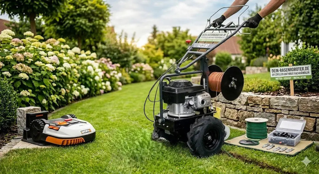 Kabelverlegemaschine mieten – Profi-Drahtverleger CLH 60 / DW 45 (Walddorfhäslach) Dein-Rasenroboter.de