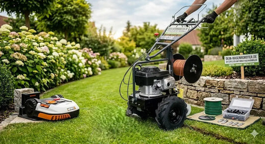 Kabelverlegemaschine mieten – Profi-Drahtverleger CLH 60 / DW 45 (Walddorfhäslach) Dein-Rasenroboter.de