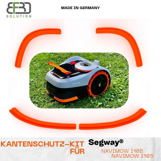 Kantenschutz Kit für Segway ® Navimow i105 u. i108 Bumper für Mähroboter Tuning