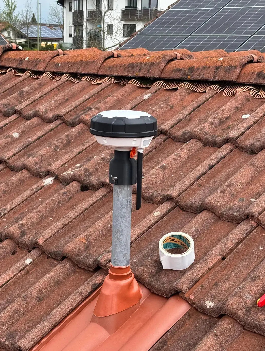 RTK Adapter für Mammotion ® Luba 2 AWD u. Yuka für SAT Wandhalter -RTK Befestigung 14