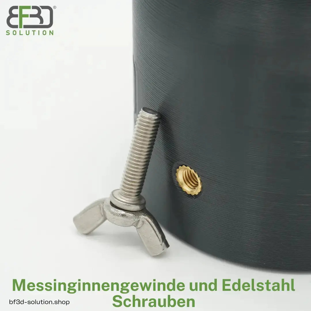RTK Adapter für Mammotion ® Luba 2 AWD u. Yuka für SAT Wandhalter -RTK Befestigung Schraube