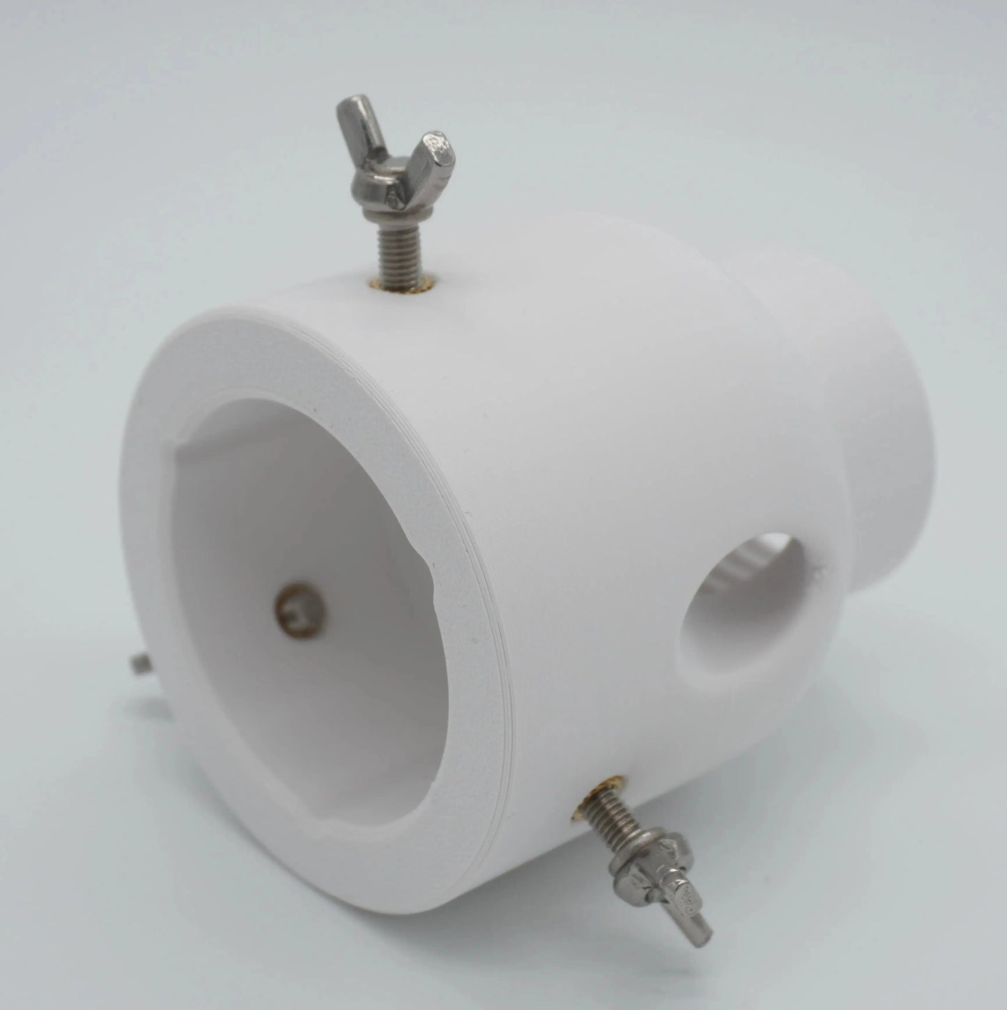 RTK Adapter für Mammotion ® Luba 2 AWD u. Yuka für SAT Wandhalter -RTK Befestigung weiß