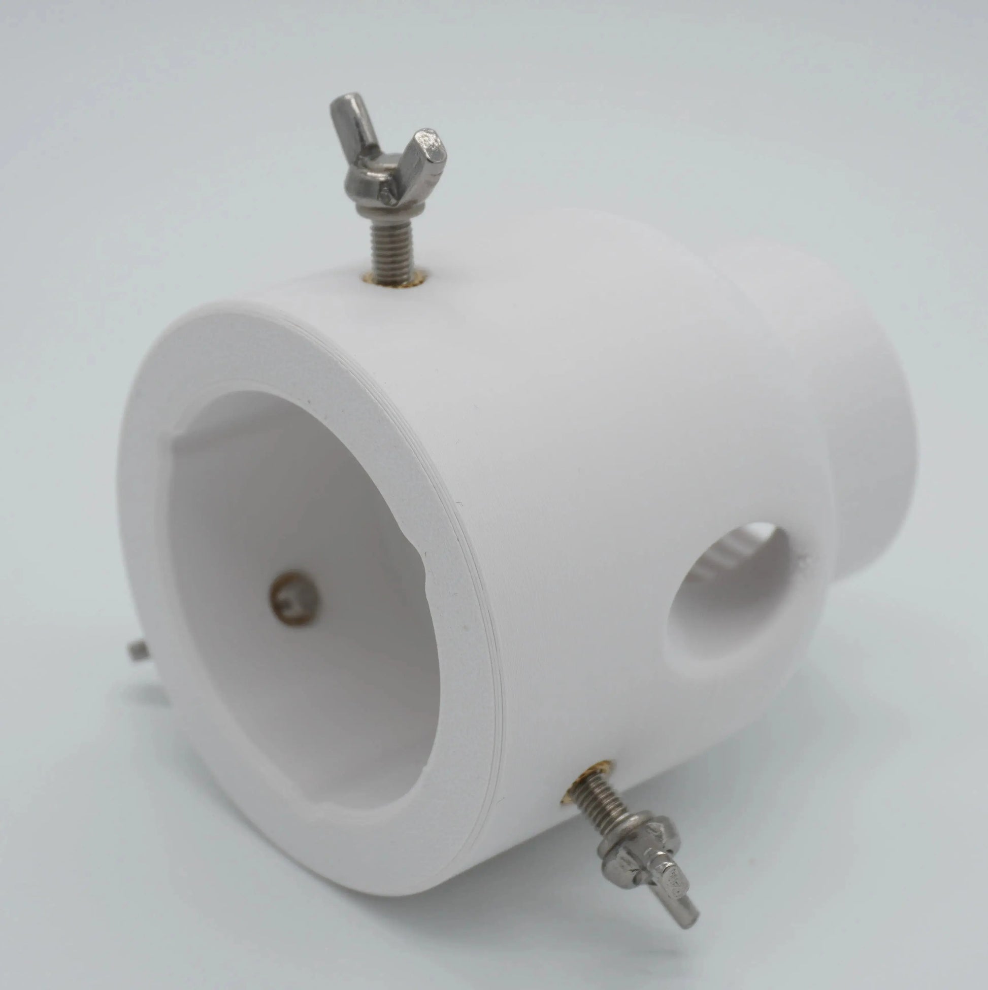 RTK Adapter für Mammotion ® Luba 2 AWD u. Yuka für SAT Wandhalter -RTK Befestigung weiß