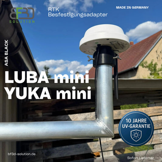 RTK Adapter für Mammotion ® Luba mini AWD u. Yuka mini für SAT Wandhalter -RTK Befestigung 