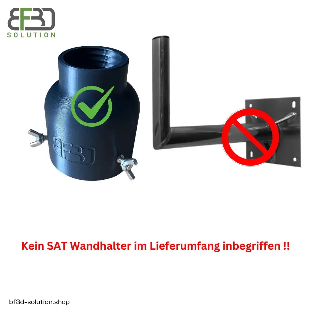 RTK Adapter für Mammotion ® Luba mini AWD u. Yuka mini für SAT Wandhalter -RTK Befestigung  2