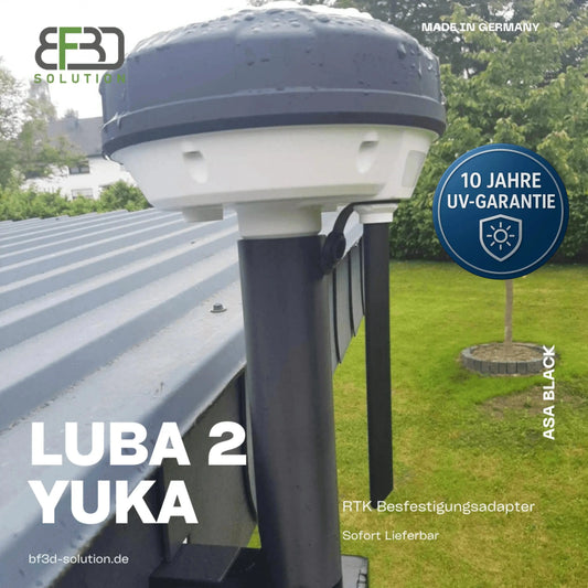 RTK Halterung Mammotion® Luba 2 AWD u. Yuka  / M8 Schraubenmontage 200mm Version