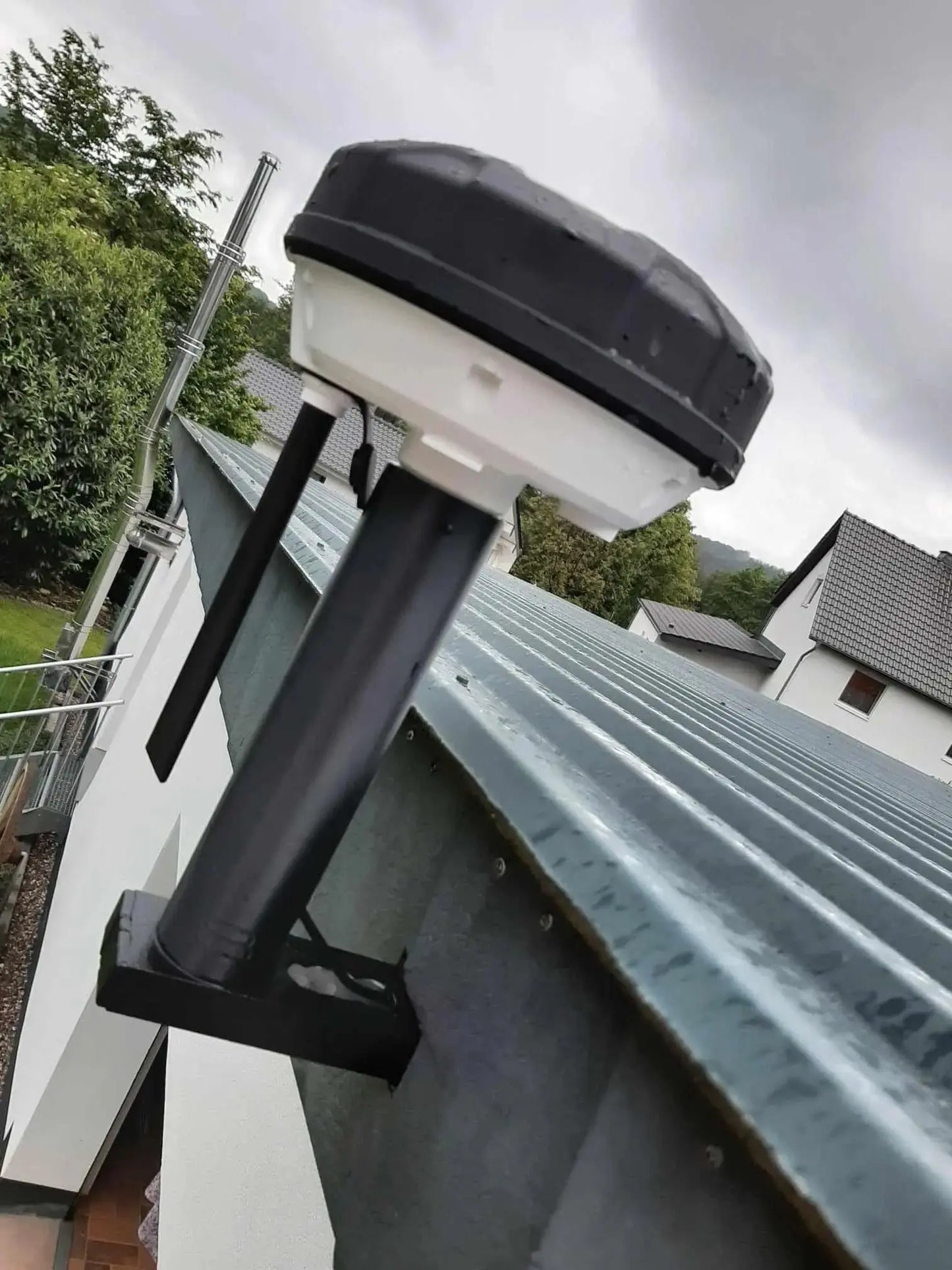 RTK Halterung Mammotion® Luba 2 AWD u. Yuka  / M8 Schraubenmontage 200mm Version 6