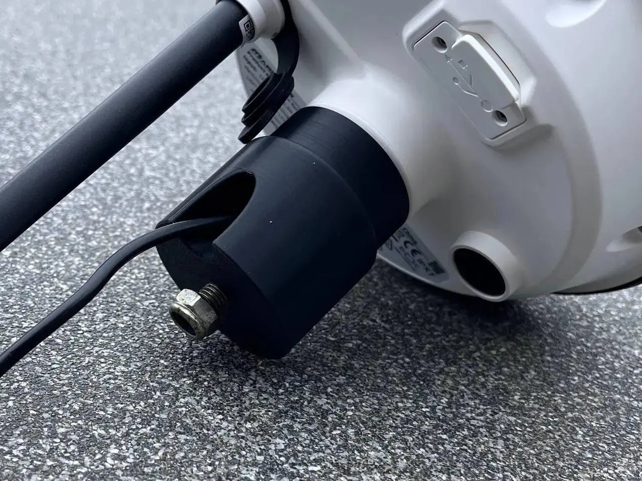 RTK Halterung für Mammotion ® Luba 2 AWD u. Yuka / M8 Schraubenmontage 55mm Version / Halter - Zubehör 2
