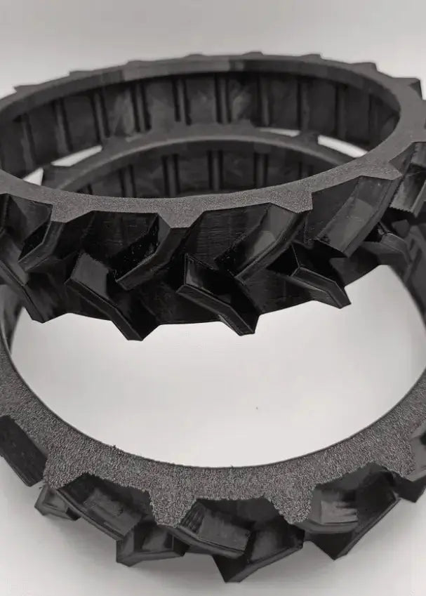 Radprofil für WORX ® M500 M700 M1000 Landroid Gummi All Terrain FLEXIBEL! 2