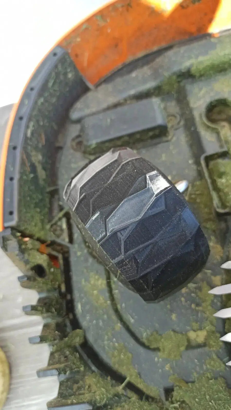 Radschutz für WORX ® Landroid Frontrad M500 M700 usw. Profil! Tuning! BF3D Solution