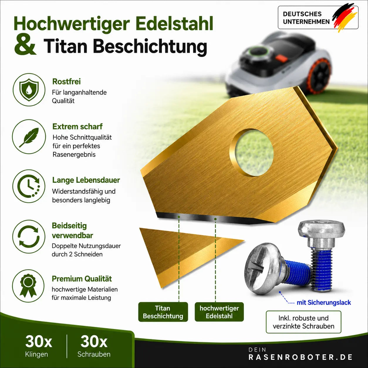 Segway Navimow i105 Titan Klingen 7