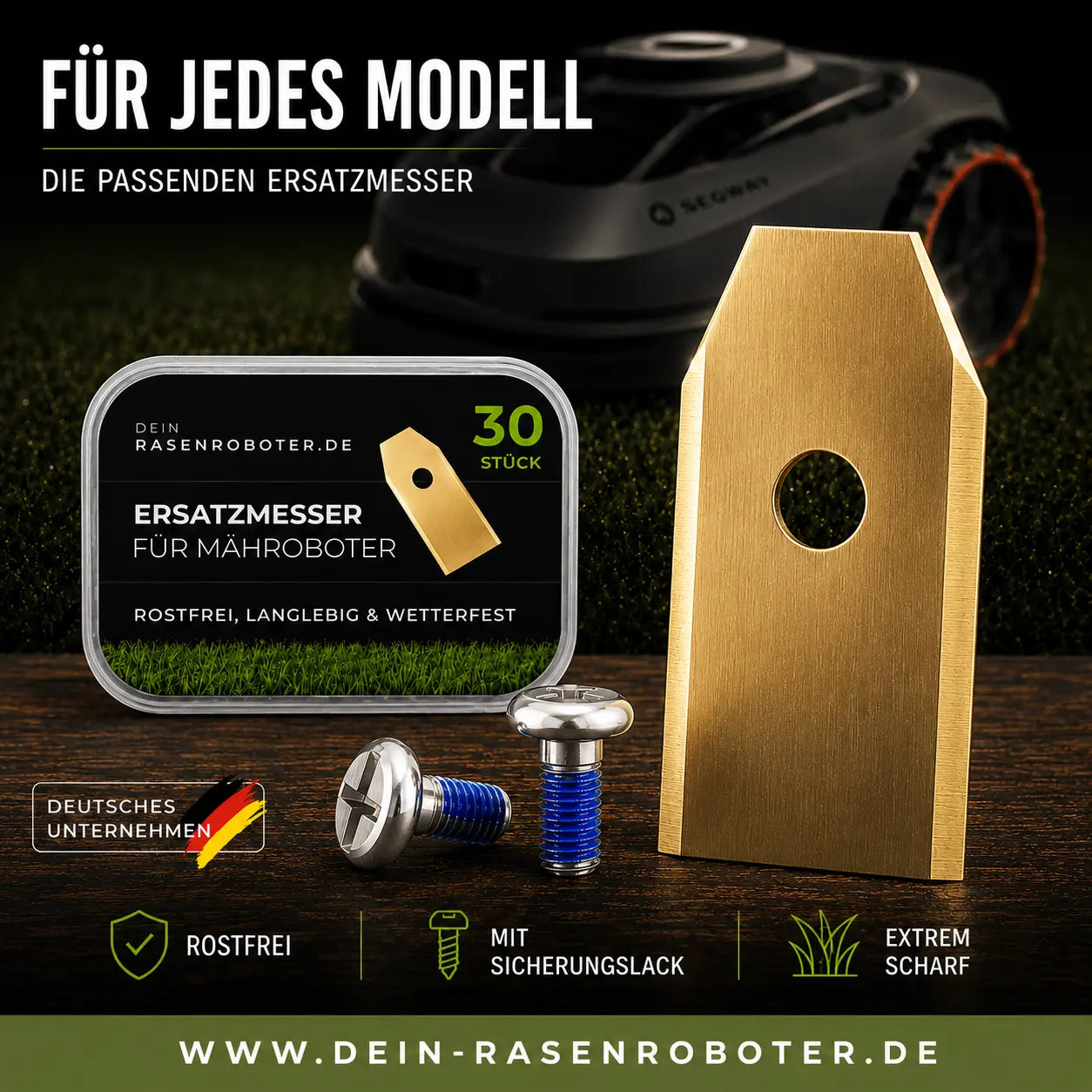 Segway Navimow i105 | i105E Klingen - Messer Titan 22