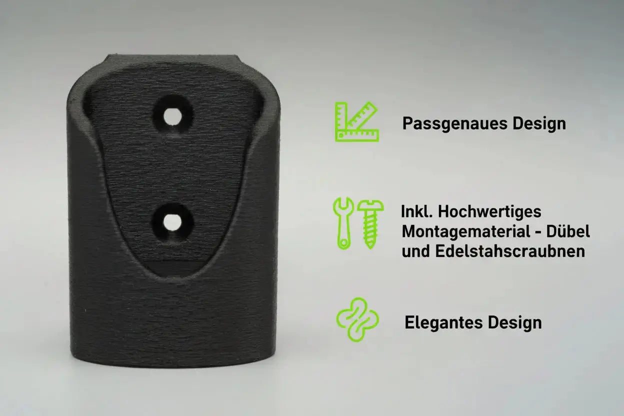 Wandhalterung für Hörmann® Handsender HS5 / HS4 / HS1-868-BS Fernbedienung Design