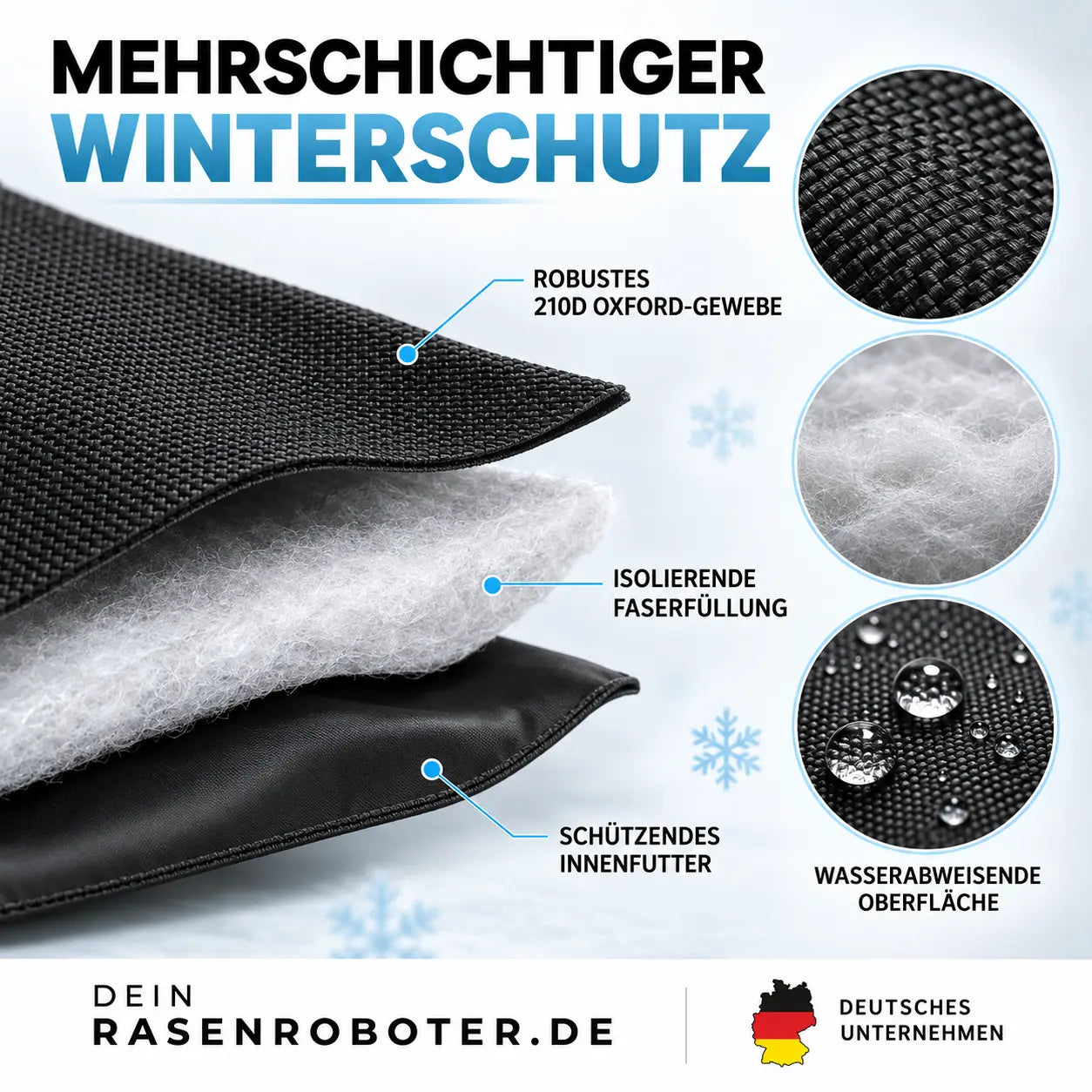 Wasserhahn Frostschutz Schutzhülle von Dein-Rasenroboter.de