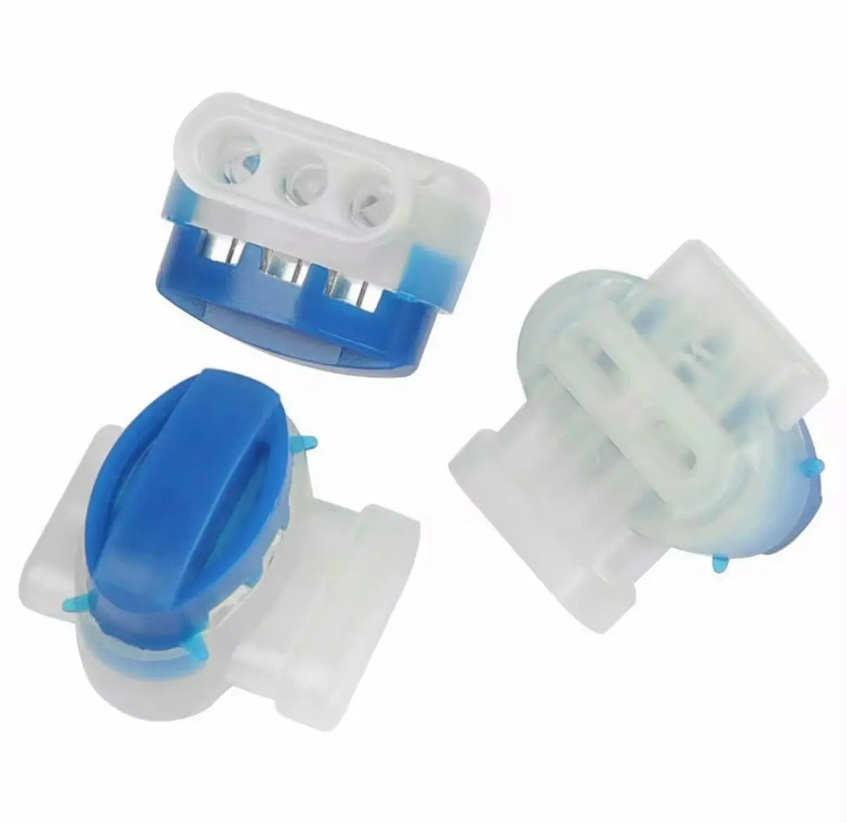 Anschluss eines Suchkabels an die Begrenzungsschleife mit 3-adriger Klemme