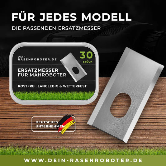 Rostfreie Edelstahl-Ersatzmesser 36mm x 0,90mm passend für Dreame A1 A2 A3, Mova ViAX, LiDAX und MOVA 600 1000