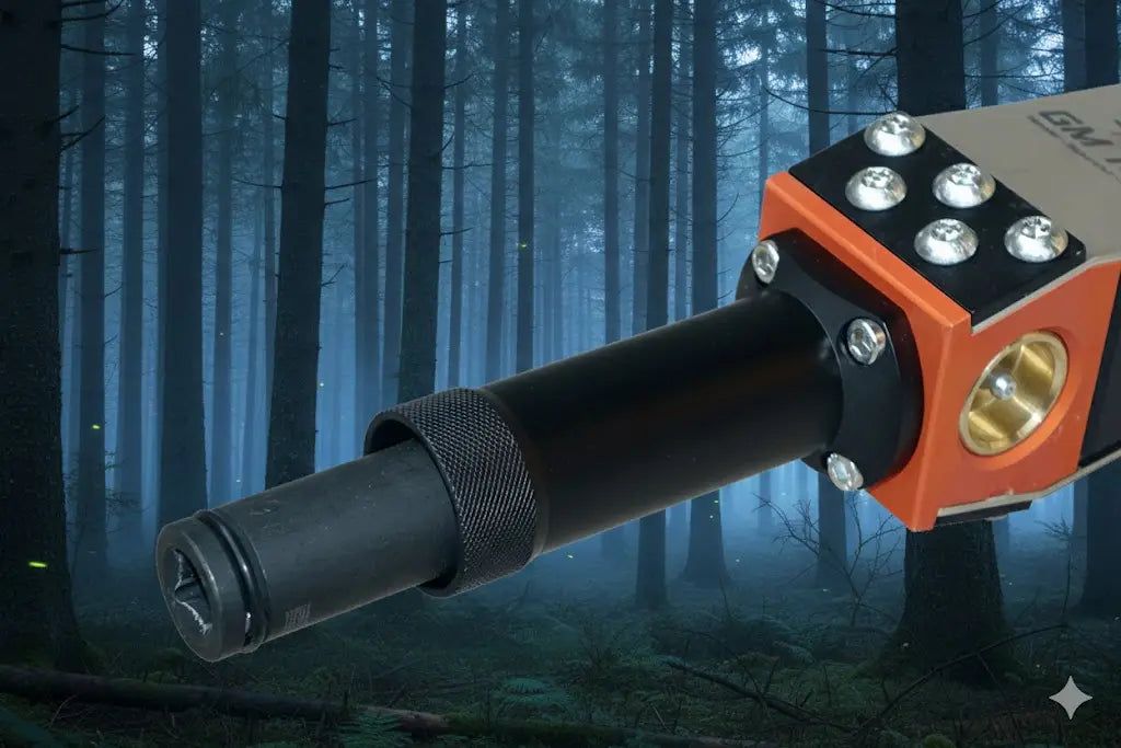 Detailansicht der 1/2-Zoll Vierkantaufnahme am mechanischen Fällkeil FK 20