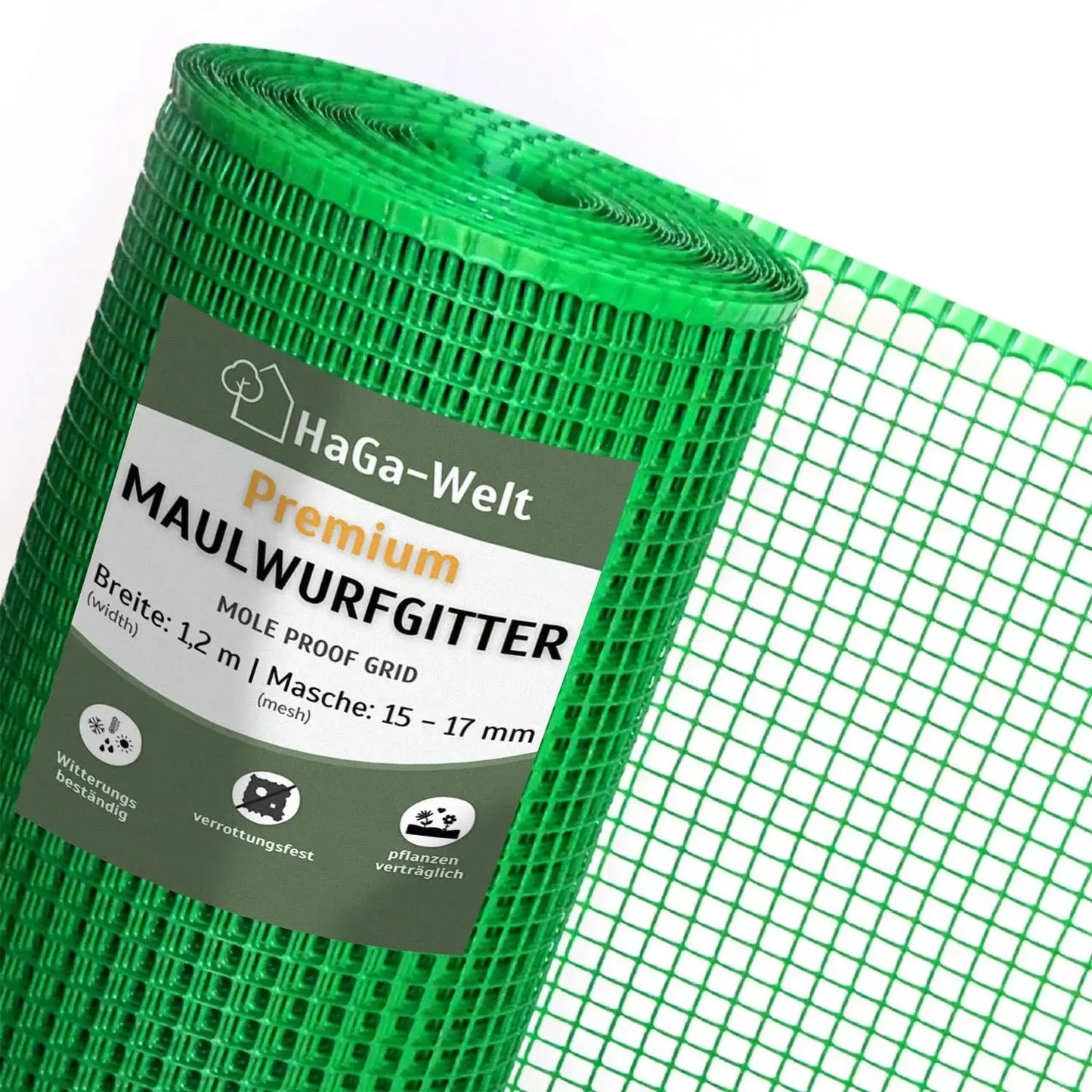 Premium Maulwurfgitter – tierfreundlicher Schutz vor Maulwürfen HaGa-Welt