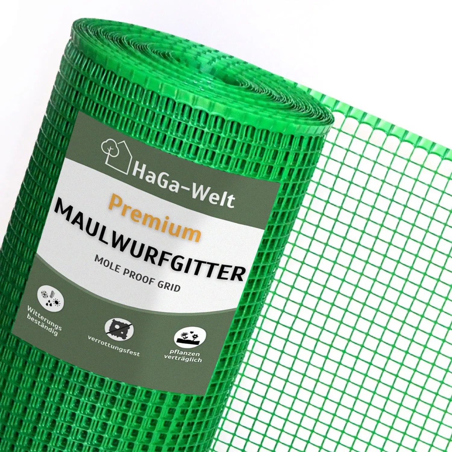 Premium Maulwurfgitter – tierfreundlicher Schutz vor Maulwürfen HaGa-Welt