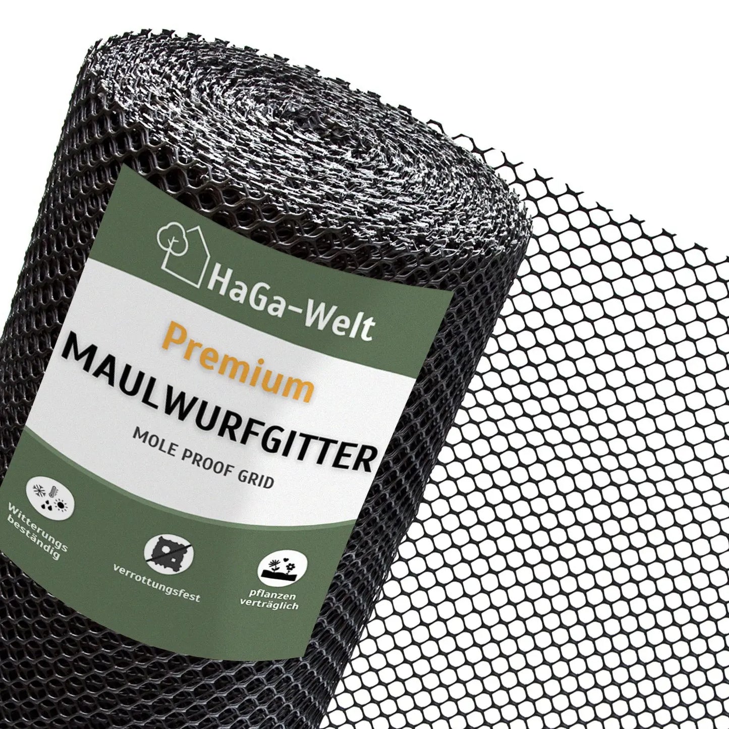 Premium Maulwurfgitter – tierfreundlicher Schutz vor Maulwürfen HaGa-Welt
