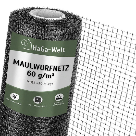 Maulwurfnetz – effektiver Schutz gegen Maulwürfe HaGa-Welt