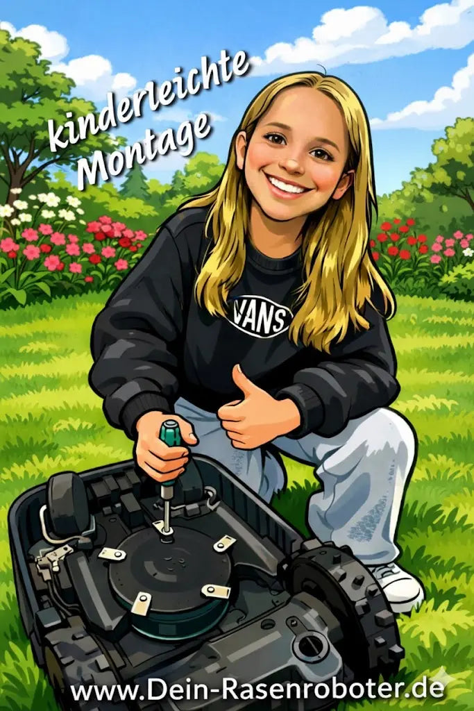 30x Titan 2-Loch Klingen für Worx Landroid Vision M600 WR206E Dein-Rasenroboter.de